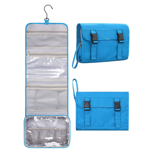Relavel Travel Hanging Toiletry Bag(Blue)