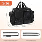 Large Capacity Hair Tools Travel Waist Bag with Multi Pockets and Adjustable Dividers