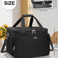 Large Makeup Bag Professional Cosmetic Bag with 4 Clear Bag