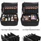 New Rolling Extra Large Professional Trolley Makeup Backpack With Detachable Trolley And Large Wheels