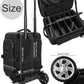 New Rolling Extra Large Professional Trolley Makeup Backpack With Detachable Trolley And Large Wheels