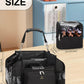 Relavel Open Design Multi-compartment Makeup Artist Set Bag with Shoulder Strap and Waist Belt