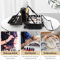 Rolling Extra Large 3 Layers Makeup Train Case with 3pcs Traveling Bags