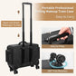 Rolling Extra Large Makeup Train Case with 4 wheels