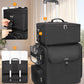 Rolling Hairstylist Makeup Train Case with 4 Wheels and Large Makeup Case