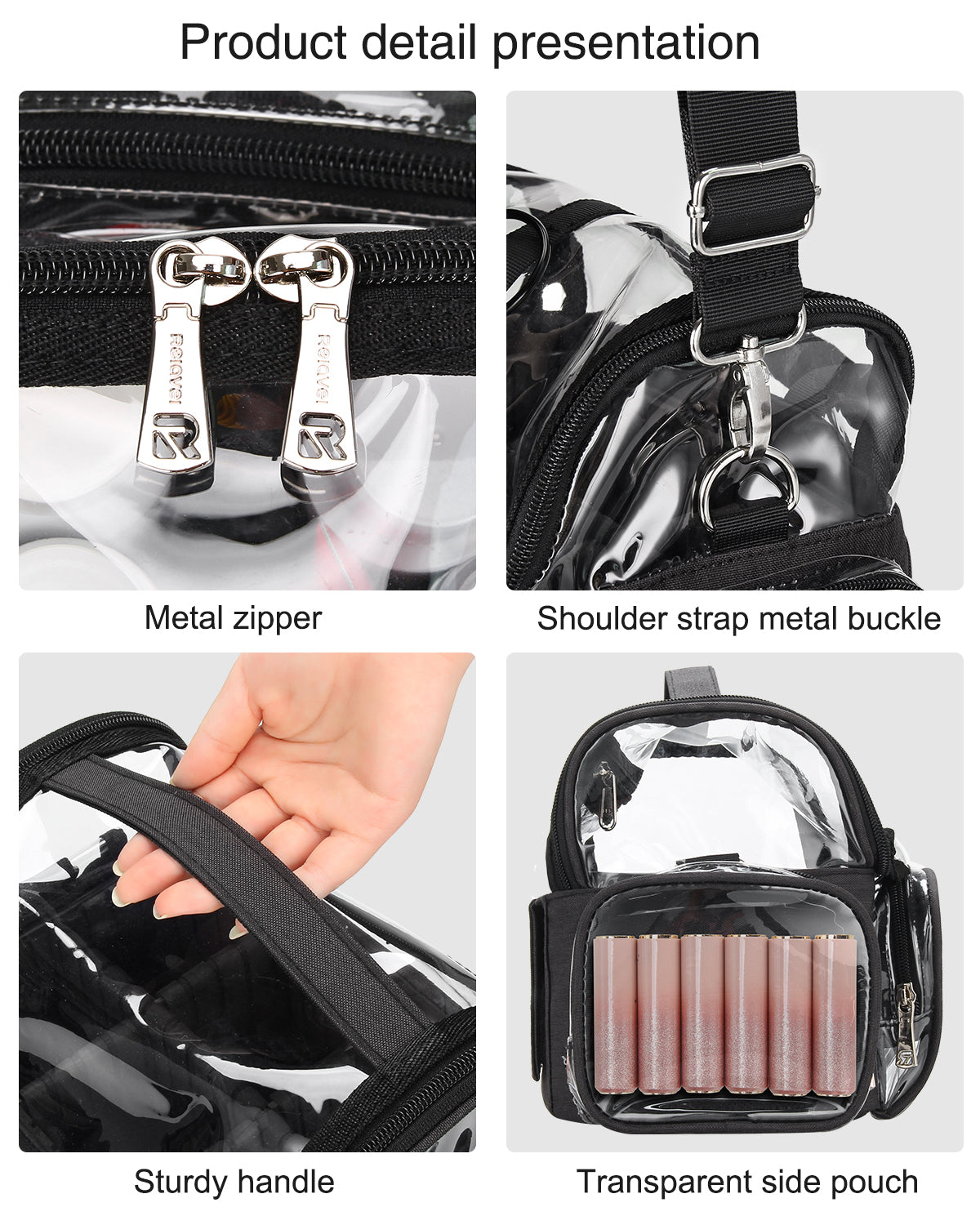 New Clear Separator Makeup Bag For Makeup Artists