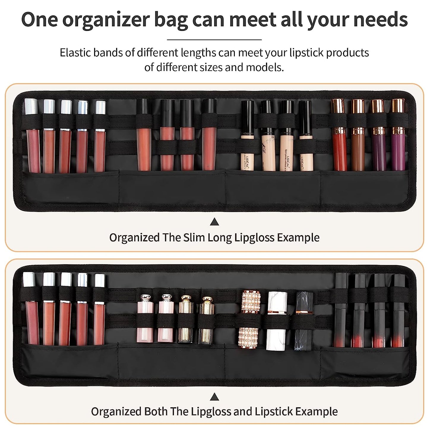 20 Slot Lipstick Makeup Storage Bag