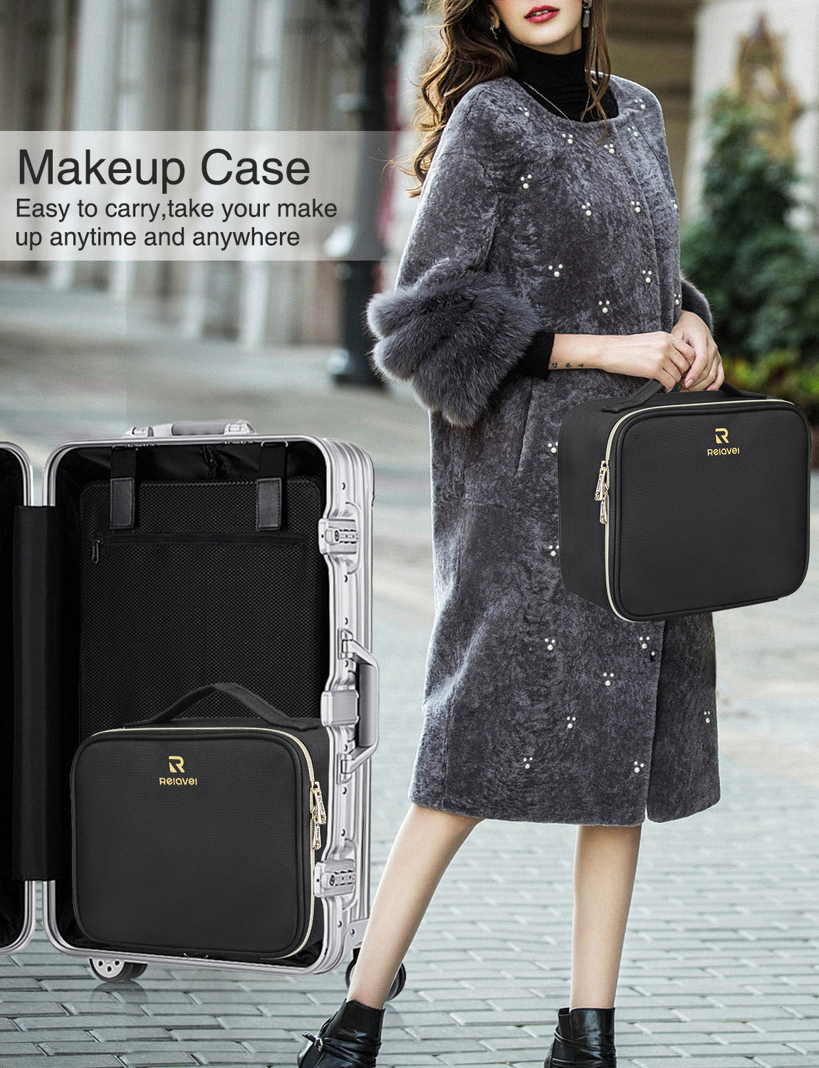 Makeup Bag Cosmetic Case