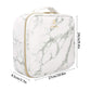 Marble White Small Makeup Case