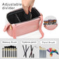 Pink Makeup Brush Holder Travel Makeup Bag For Women