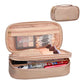 Rose Gold Small Travel Makeup Bag Cosmetic Bag