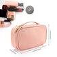 Small Pink Portable Travel Makeup Bag
